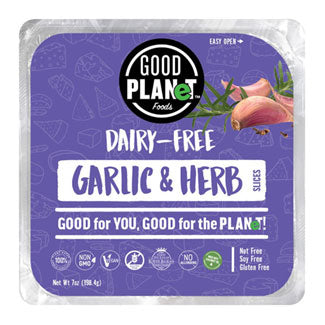 Good Planet Garlic & Herb Vegan Cheese Slices